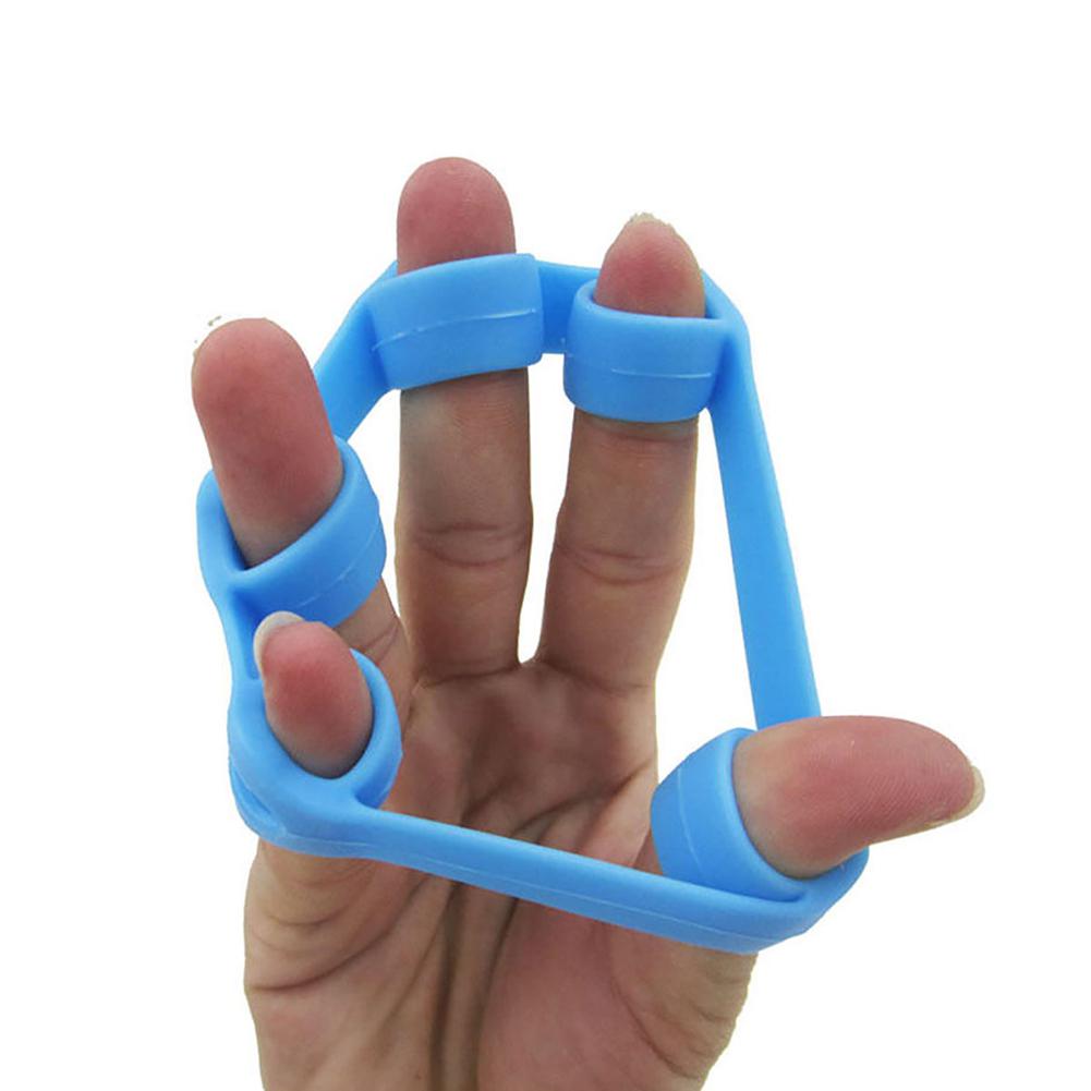 Silicone Tube Finger Exerciser with Pull Ring - Finger Training Device for Strengthening Fingers