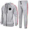 Men's suit large size autumn and winter sweater suit thin sweater