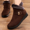 Women's Winter Boots, featuring plush warmth, zipper convenience, and comfortable flat soles