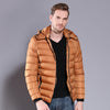 Men's Winter Hooded Down Cotton Padded Jacket