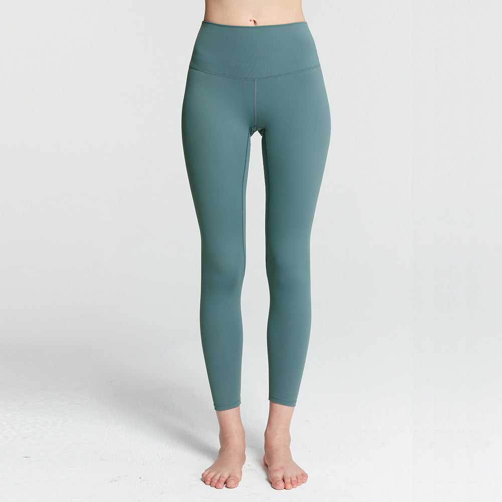 Stylish High-Rise Yoga Pants or Leggings with a Fashionable Twist