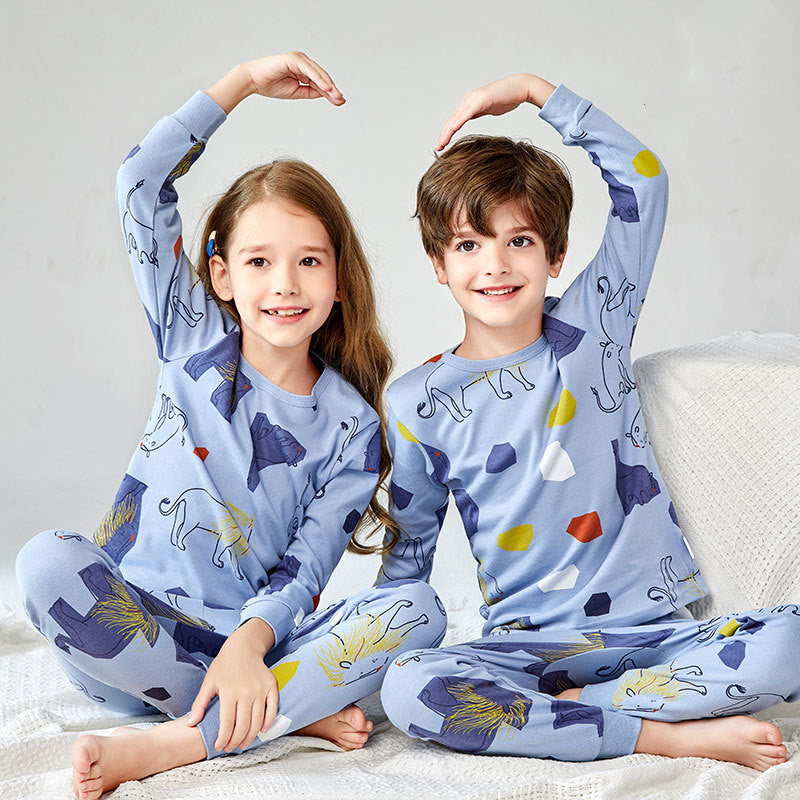 Children's Underwear Set Cotton Boys And Girls Underwear Set Pajamas