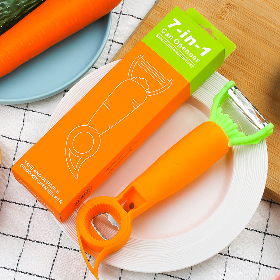 Creative Peeling And Shredding Seven In One Kitchen Tools Gadgets