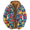 Autumn And Winter Thick Cotton-padded Jacket Non-positioning Printing Hooded Jacket