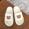 Adorable Bear Slippers for Summer Beach and Bathroom Use