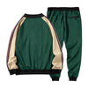 Fashion Retro Color Matching Color Men's Suit