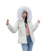 Women's Top Down Cotton-Padded Jacket for Autumn and Winter