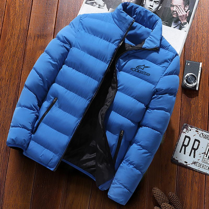 Men's Winter Fashion Jacket with Stand Collar