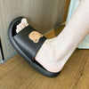 Adorable Bear Slippers for Summer Beach and Bathroom Use