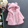 A Winter and Autumn Fur Coat for Girls