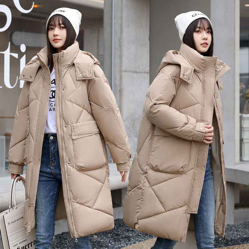 Winter New Down Cotton Jacket Women's Mid-length Thickened