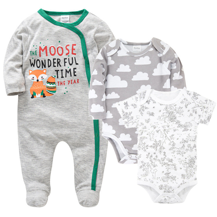 Infant's 3-Piece Unisex Baby Clothing Set for Boys and Girls