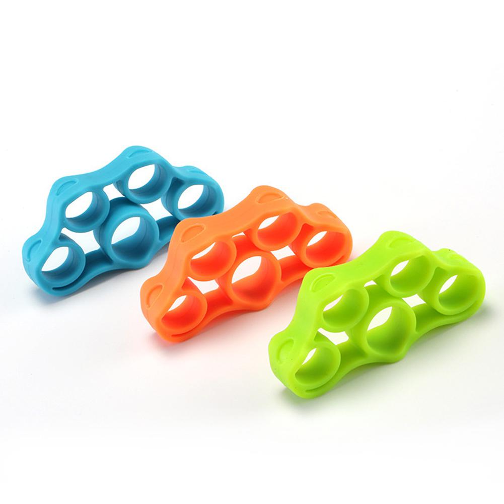 Silicone Tube Finger Exerciser with Pull Ring - Finger Training Device for Strengthening Fingers