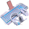 Wireless Keyboard, Mouse, and Earphone Bundle