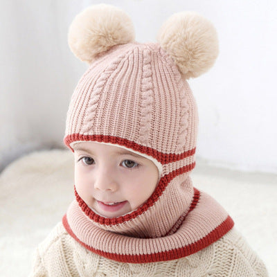 Winter Scarf Hat Set for Babies