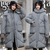 Winter New Down Cotton Jacket Women's Mid-length Thickened