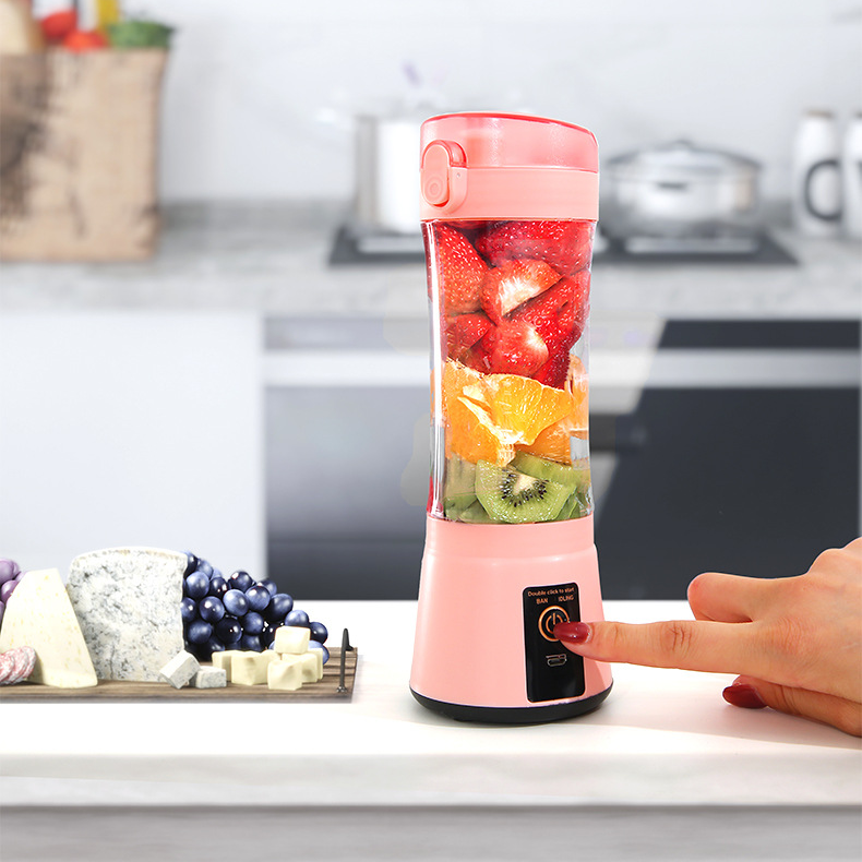 Compact Juicing Cup: Portable Electric Blender for Fruits - Handy Kitchen Gadget