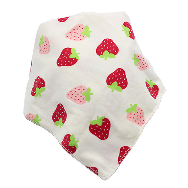 Baby Bibs Waterproof Triangle Cotton Cartoon Child Baberos Bandana Bibs Dribble Bibs Newborn Slabber Absorbent Cloth