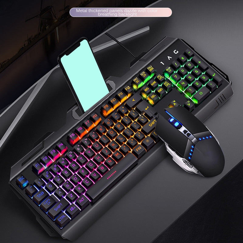 Wireless Keyboard, Mouse, and Earphone Bundle