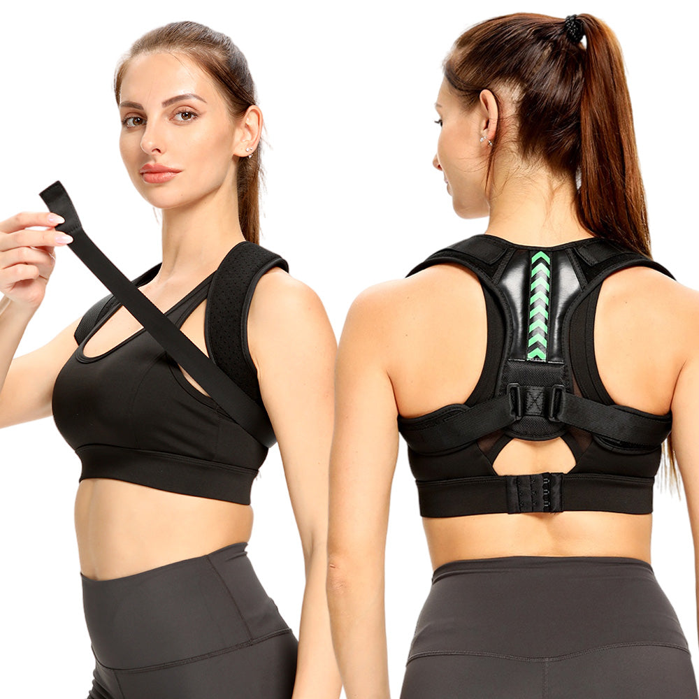 Adjustable Clavicle Spine Back Posture Corrector Belt for Men and Women - Lumbar, Back, and Shoulder Posture Correction