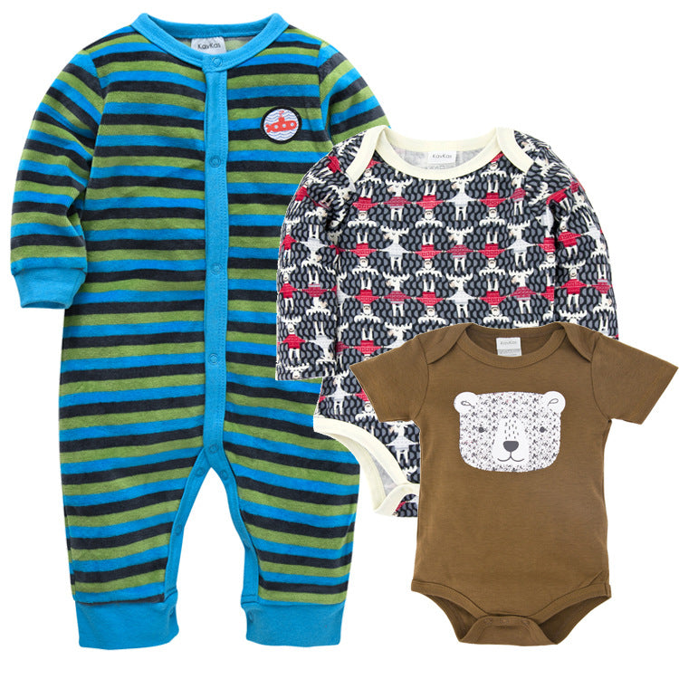 Infant's 3-Piece Unisex Baby Clothing Set for Boys and Girls