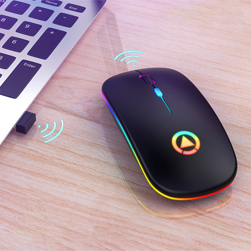 Bluetooth Mouse with Wireless Charging Capability