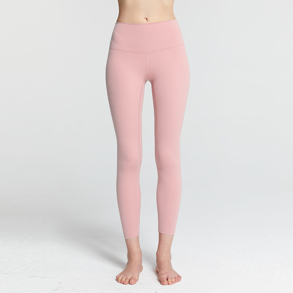 Stylish High-Rise Yoga Pants or Leggings with a Fashionable Twist