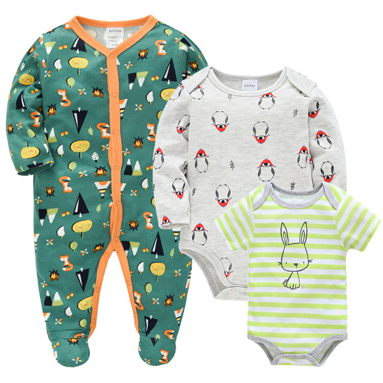 Infant's 3-Piece Unisex Baby Clothing Set for Boys and Girls