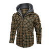 Winter Jacket for Men with Detachable Hood - Slim Fit, Fleece Lined, Thick and Warm - Ideal for Autumn and Winter Seasons