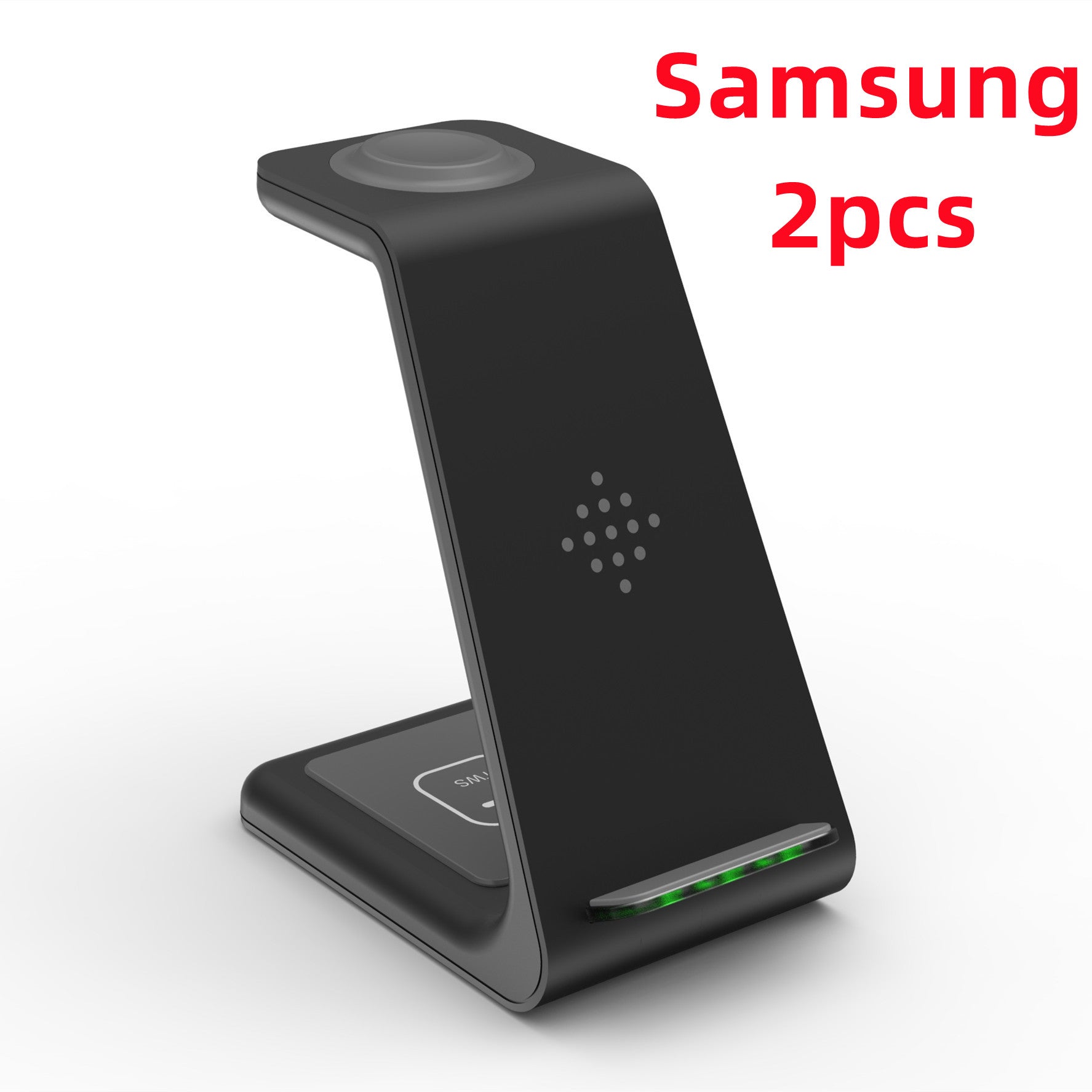 3-in-1 Fast Charging Station with Wireless Charger Stand and Quick Charge Dock for Phones