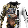 Men's Outdoor Pullover Hoodies with Autumn and Winter Animal Patterns in 3D Digital Printing