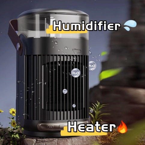 High-Power Room Heater: 2-in-1 Portable Heating and Indoor Humidification Solution for Home and Office Use