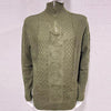 Turtleneck Zipper Knitted Sweater with Long Sleeves