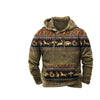 Men's Hoodie with Digital Print Design