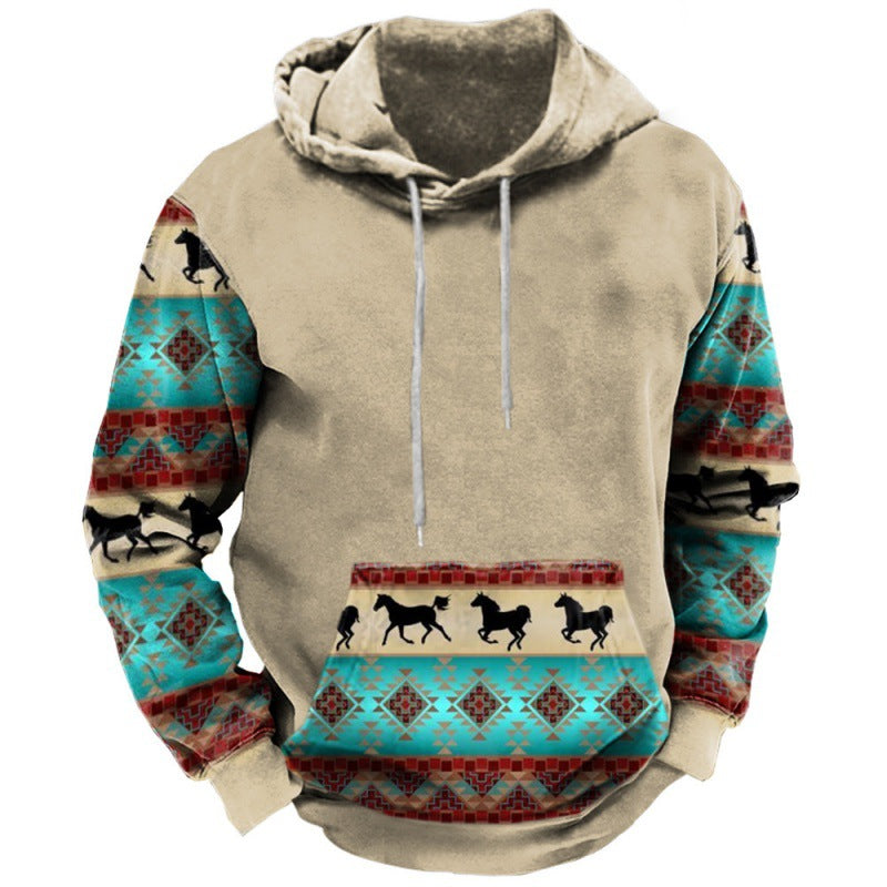 Stylish Hooded Men's Fashion Sweatshirt