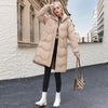 Women's Mid-length Winter Down Cotton Jacket