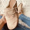 Women’s Flat Heel Round Toe Canvas Loafer – Vintage Clogs