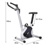 Indoor Cycling Trainer with LED Display - Cardio Exercise Bike for Home Fitness, Stationary Body Building Equipment