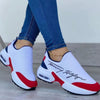 Fashion Casual Breathable Wedges Ladies Walking Sneakers
