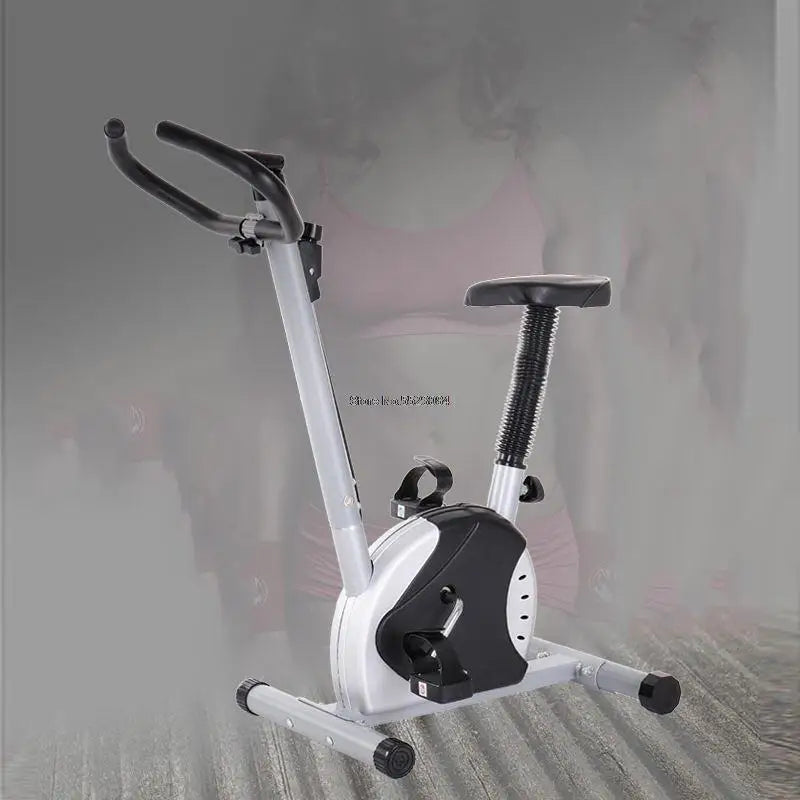 Indoor Cycling Trainer with LED Display - Cardio Exercise Bike for Home Fitness, Stationary Body Building Equipment