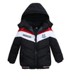 Long Sleeved Hooded Padded Jacket For Boys