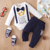 Winter MR ONE DERTUL Crown Long-sleeve Jumpsuit Two-piece Set