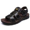 Men's Casual Beach Shoes with Non-Slip Velcro Design