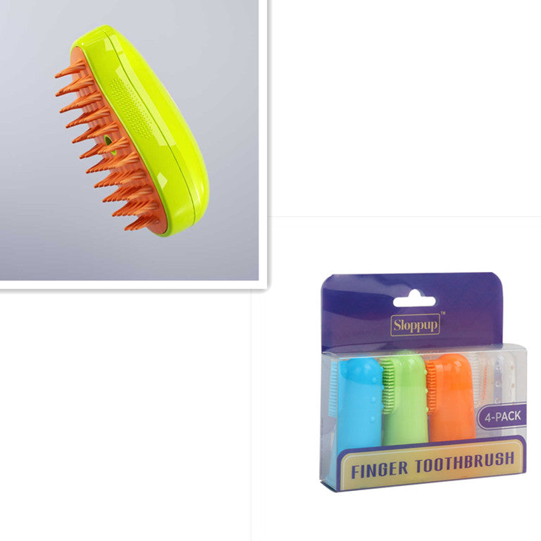 Electric Pet Massage Spray Comb with Steam Brush