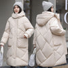 Winter New Down Cotton Jacket Women's Mid-length Thickened