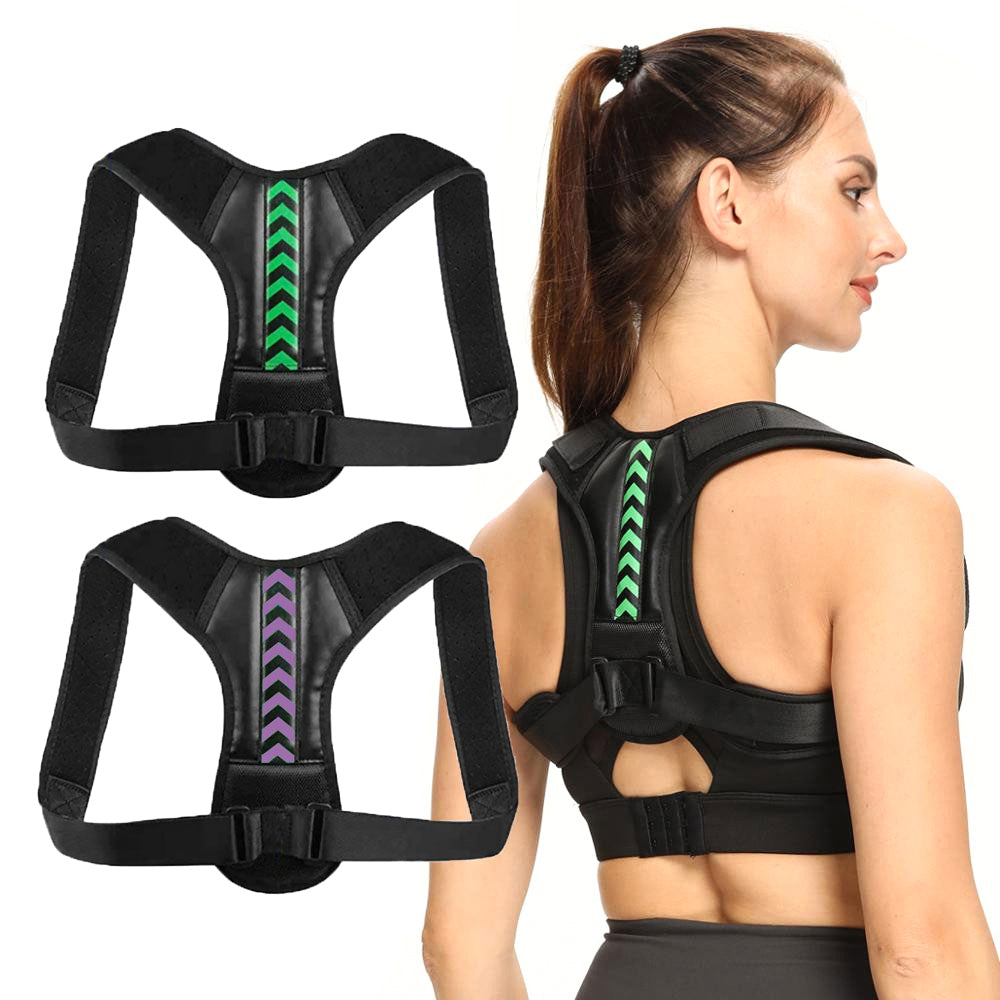 Adjustable Clavicle Spine Back Posture Corrector Belt for Men and Women - Lumbar, Back, and Shoulder Posture Correction