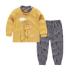 Long-Sleeved Autumn and Winter Pajamas for Girls and Boys