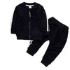 Spring And Autumn Casual Sports Suit Zipper Jacket Two-piece Pants