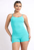 Spaghetti Strap Party Comfy Daily Basic Short Bodycon Romper