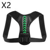 Adjustable Clavicle Spine Back Posture Corrector Belt for Men and Women - Lumbar, Back, and Shoulder Posture Correction